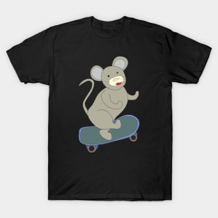 Mouse on a skateboard T-Shirt